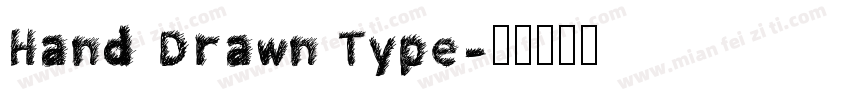Hand Drawn Type字体转换